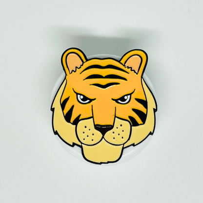 Tiger Golf Ball Marker