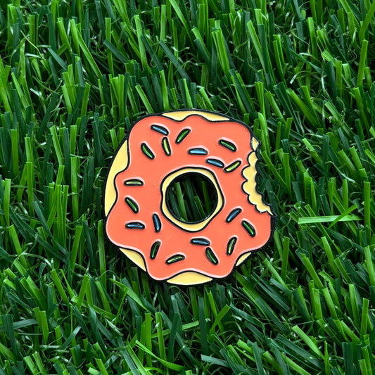Orange Donut Golf Ball Markers | Golf Accessory