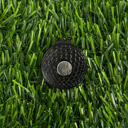 Teemu Selanne durable personalized golf ball marker on grass