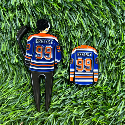 Wayne Gretzky Golf Divot Tool Package | Perfect Gift for Golf Enthusiasts