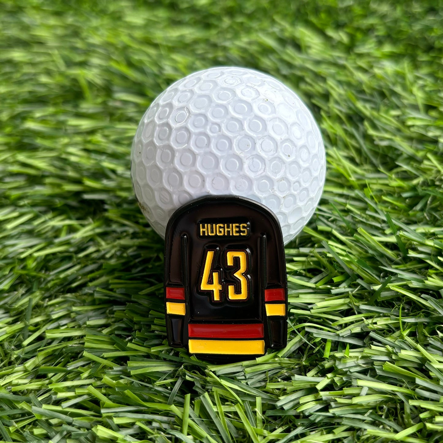 Quinn Hughes Golf Ball Marker | Perfect Gift for Golfers | Premium Golf Accessories Set with Hat Clip