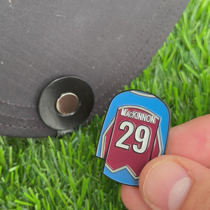 Nathan MacKinnon Golf Ball Marker